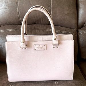 Authentic Kate Spade mini handbag in light pink